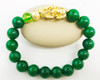 Pixiu Bracelet  18K Gold Authentic Jade