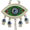 metal evil eye charm wall decor 