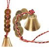Five Coins with Bell for Protection and Good Luck