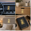 Heavenly Nobleman Benefactor Sticker displayed in different home and furniture placements