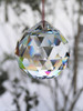 Activating good Energy "Faceted Crystal Ball 20mm" SPECIAL PRICE