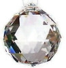 Faceted Crystal balls SET of 2-40mm SPECIAL PRICE