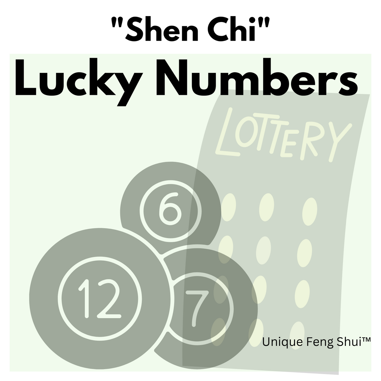 feng shui lucky numbers reading for gambling