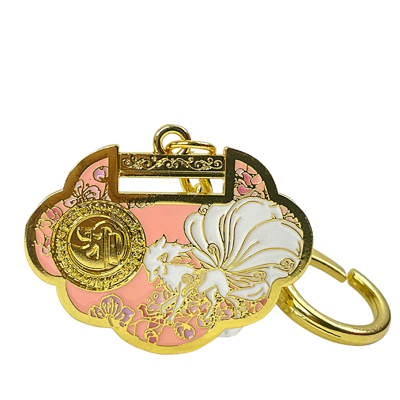 Feng Shui Amulet for Love ROMANCE LOCK Nine-Tailed Fox for singles