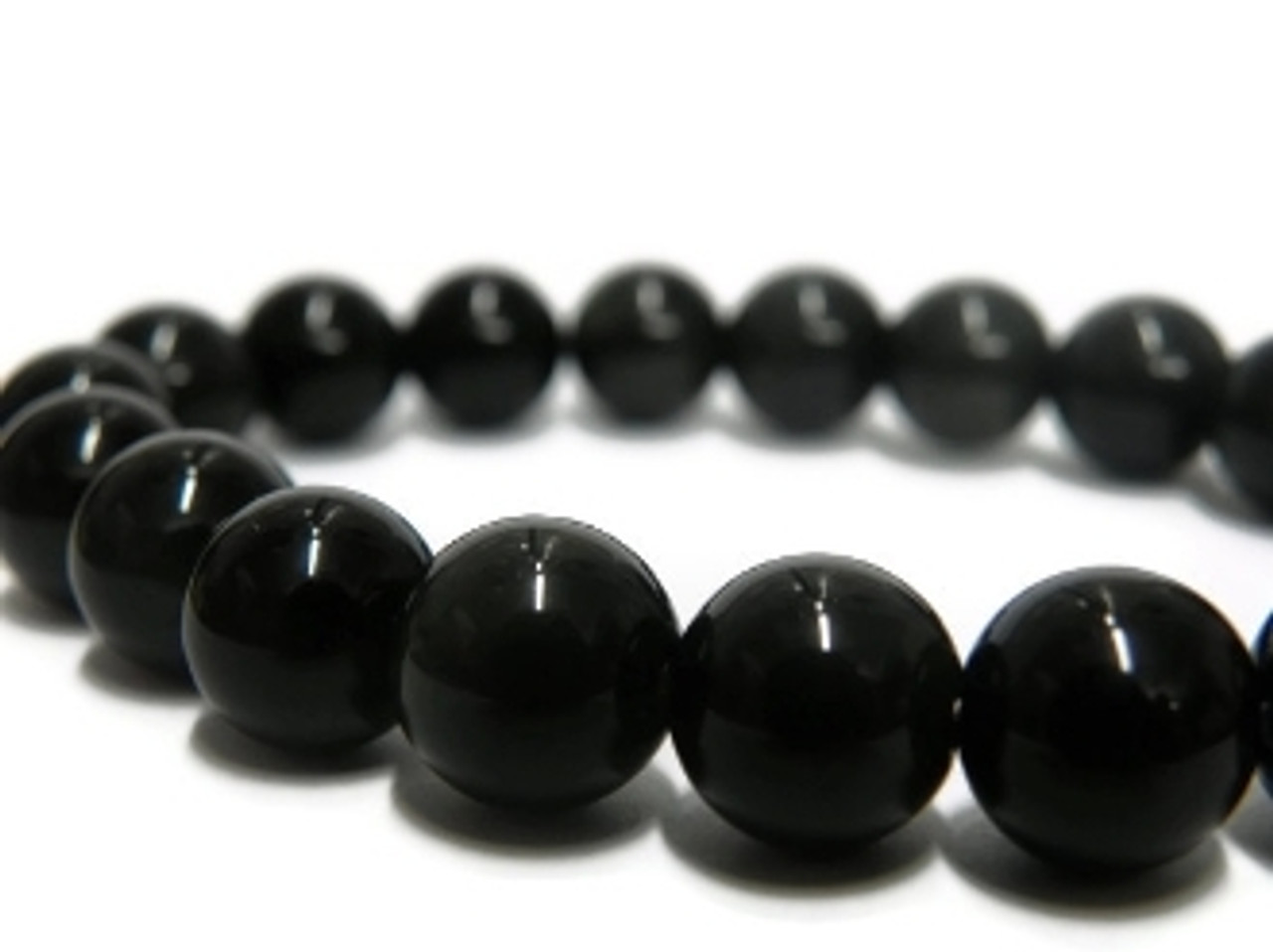  Long tiantian Black Heishi Obsidian Bracelet for Men Shungite  Bracelet Natural Stone Chakra Bracelet for Women Jewelry Clearance Under 5  Dollar Items : Health & Household