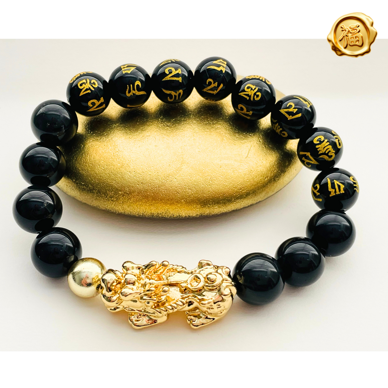 Golden Obsidian Bracelet – Ashwni Gems and Rudraksh