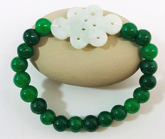 Jade Lucky Knot Bracelet Mystical & Healing Properties