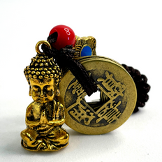 Lucky Buddha Keychain