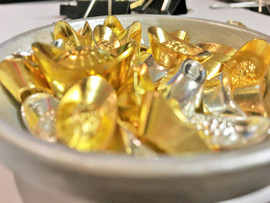 Bowl filled with Metal Ingots