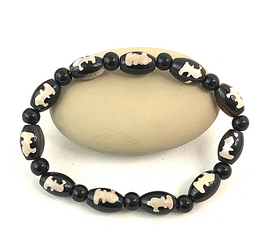 Healing Kuan Yin Obsidian Bracelet