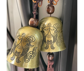  Yang House Double Carp Bells for Prosperity & Abundance