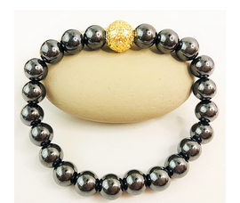 Gold Money Ball Bracelet -18K Gold