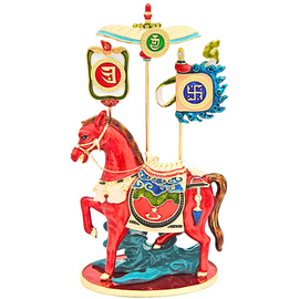 Elegant office décor gift — Windhorse symbol of ambition and good fortune.