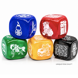 Five Element Lucky Dice: Always Attract Fortune