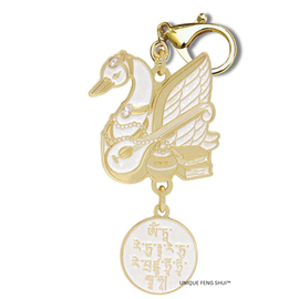 Saraswati Swan Amulet – For Wisdom, Focus & Creative Brilliance