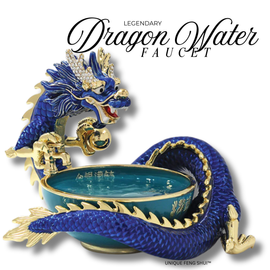 feng shui dragon water faucet 