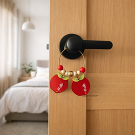 Anti-Conflict Red Apples Door Hanger