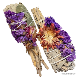 Sage and Eucalyptus Torch Smudge Stick- Set of 2