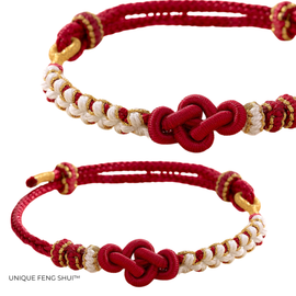 Peach Blossom Knot - Red String Love Bracelet
