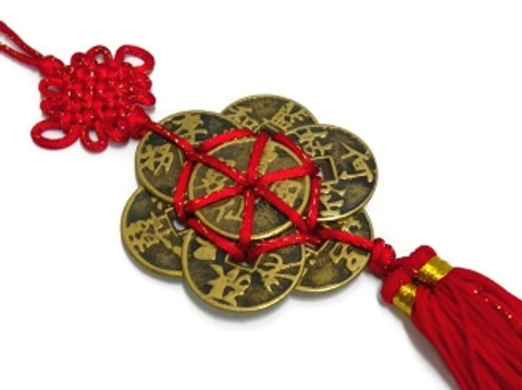 feng shui coins charm