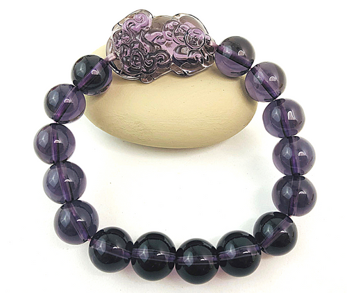 Liuli Crystal PiYao Bracelet for Protection and Wealth