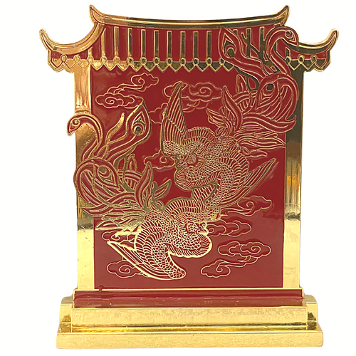 YANG ENERGY PLAQUE WITH PHOENIX