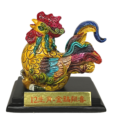 Peach Blossom Rooster (for Rat, Dragon and Monkey)