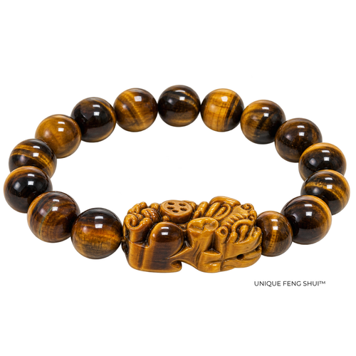 Tiger Eye PI YAO Bracelet for people suffering from weak spirit essence 