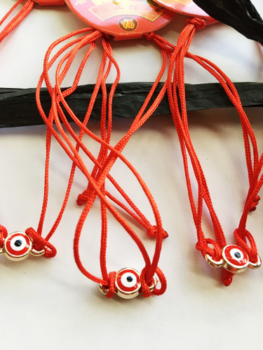 Red bracelet for protection against envy - 3 Units