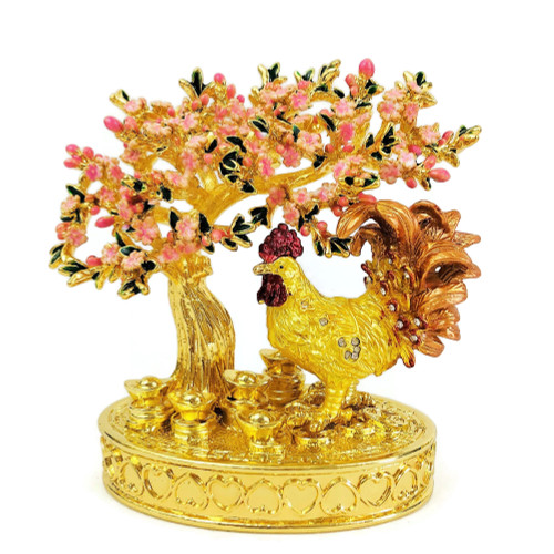 BEJEWELLED PEACH BLOSSOM - ROOSTER