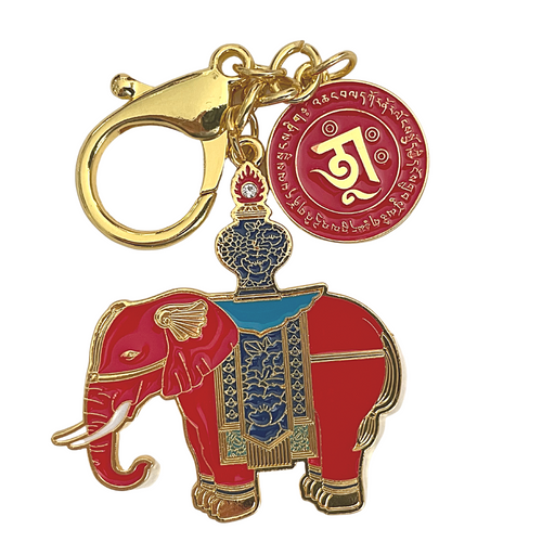 Red  Elephant Anti-Conflict feng shui amulet