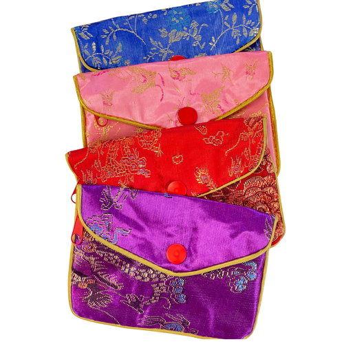 Chinese Brocade Lucky Pouch