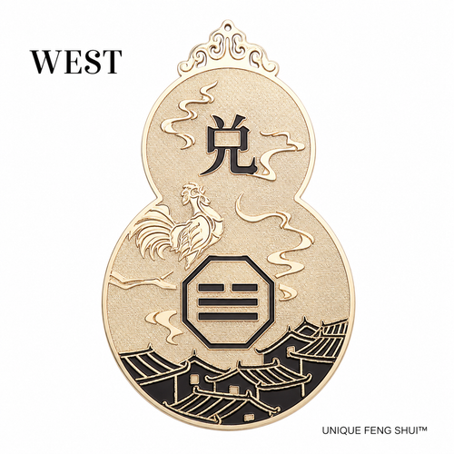 West Missing Corner Feng Shui Sticker