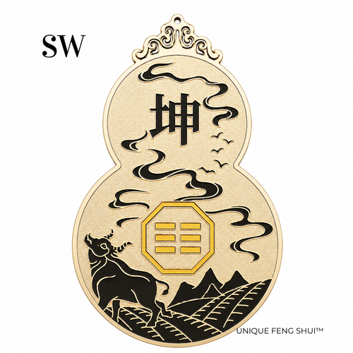 Southwest Missing Corner Feng Shui Sticker