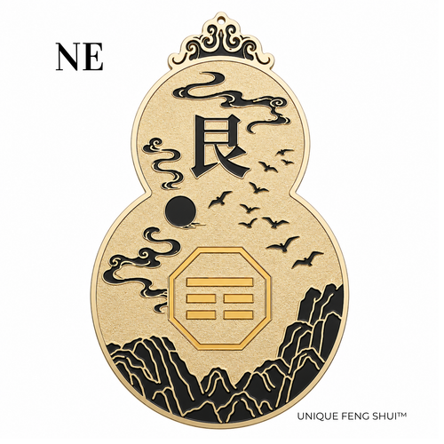 Northeast Missing Corner Feng Shui Sticker