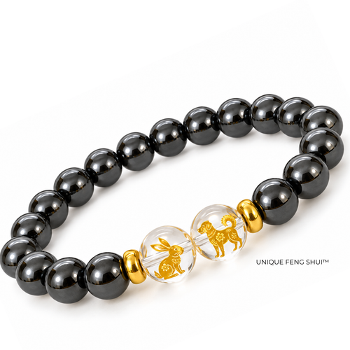 Rabbit zodiac benefactor bracelet 