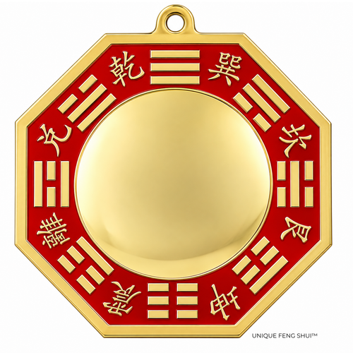 Metal Convex Bagua Mirror – 5"