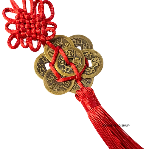 Feng Shui  8 Emperor Coins for Doors