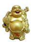 Buddha carrying rolled paper
