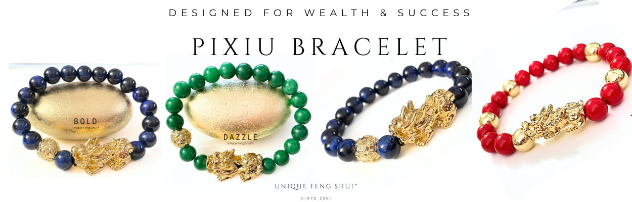 feng shui pixiu bracelet gold