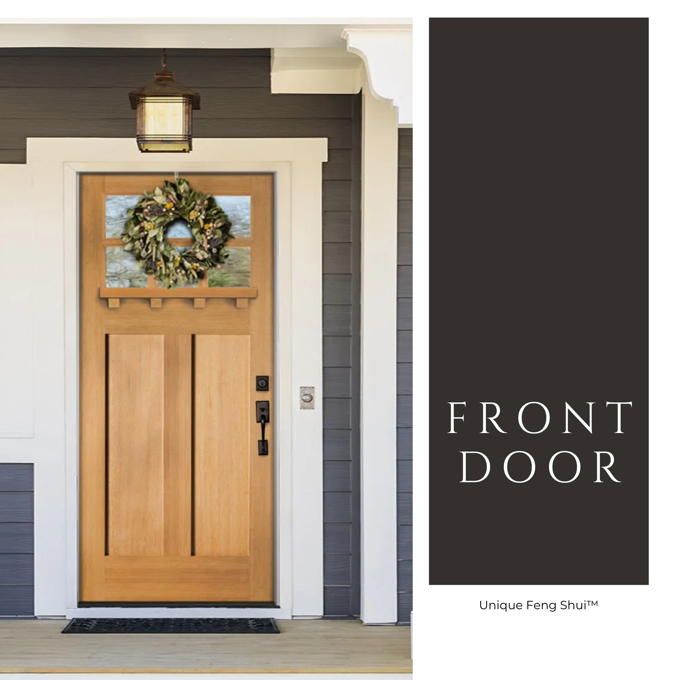 FENG SHUI FRONT DOOR DECORATION
