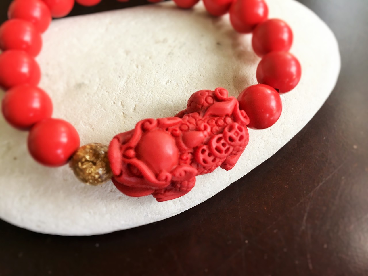 Pixiu red bracelet clearance