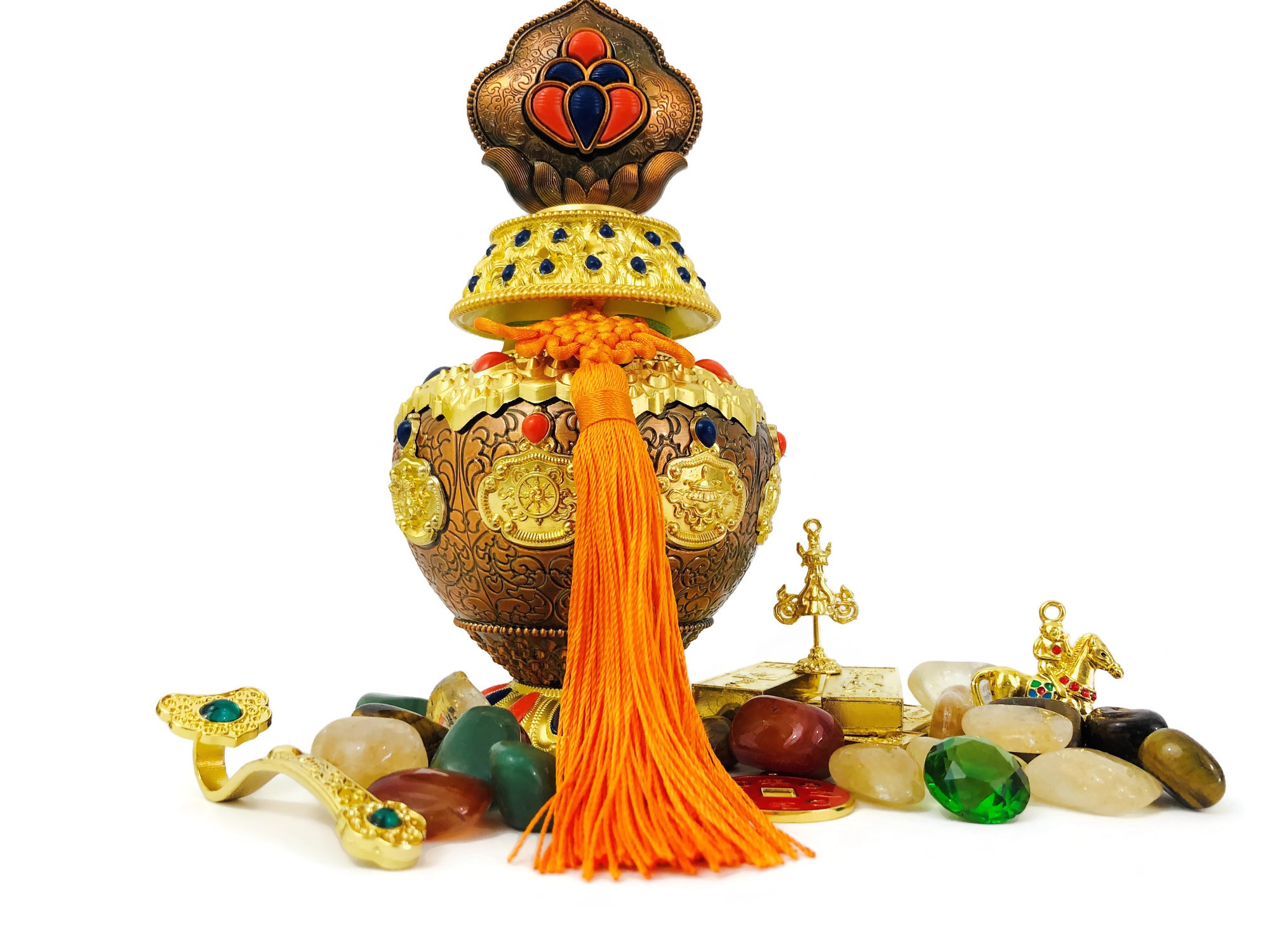 Feng Shui Wealth Vase for Commercial and Business Success