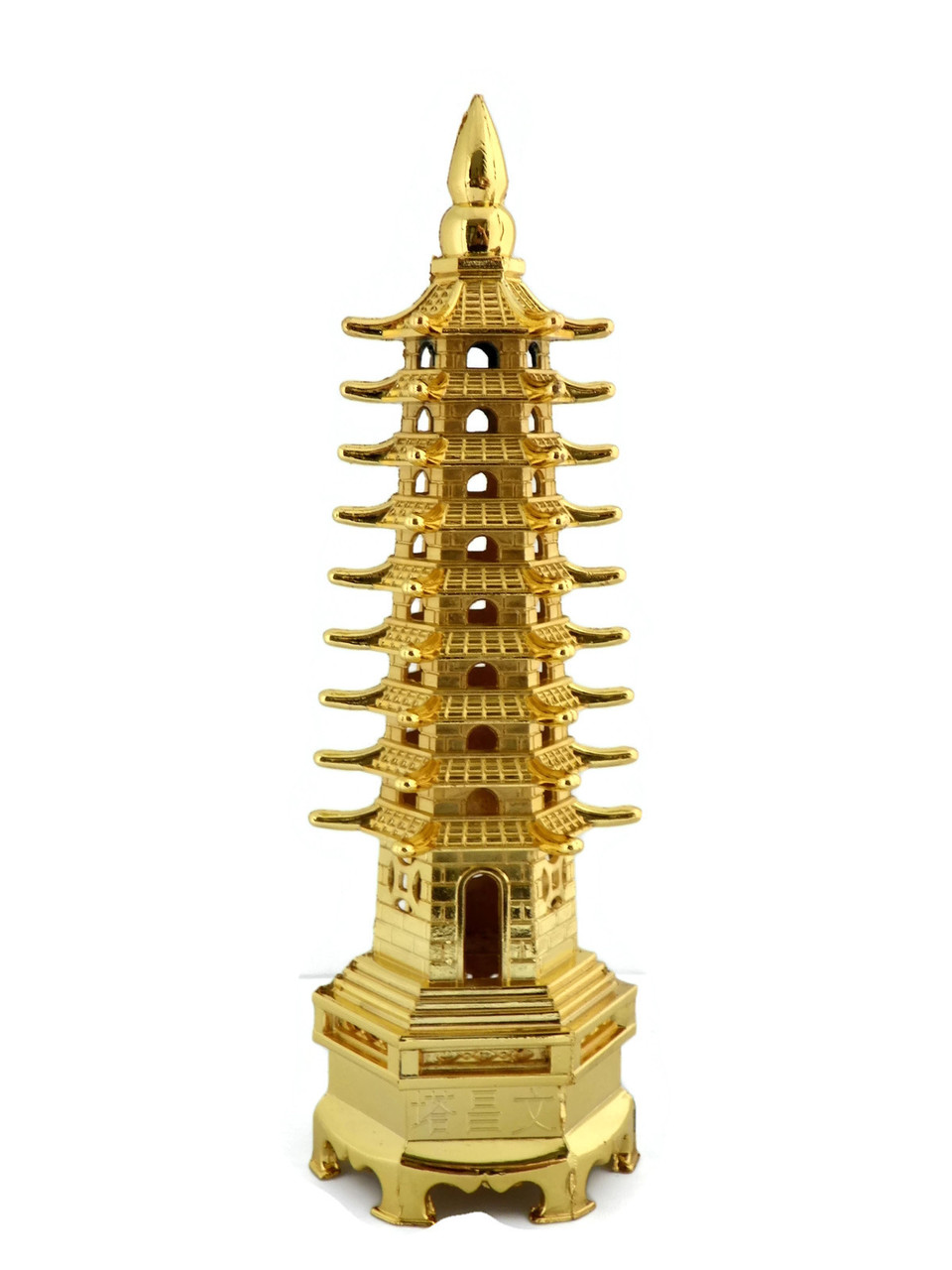 Portachiavi Pagoda A 5 Elementi Feng Shui | Per Il 2025 | Allontana Le Energie Negative | Lega | 8 Simboli Fortunati