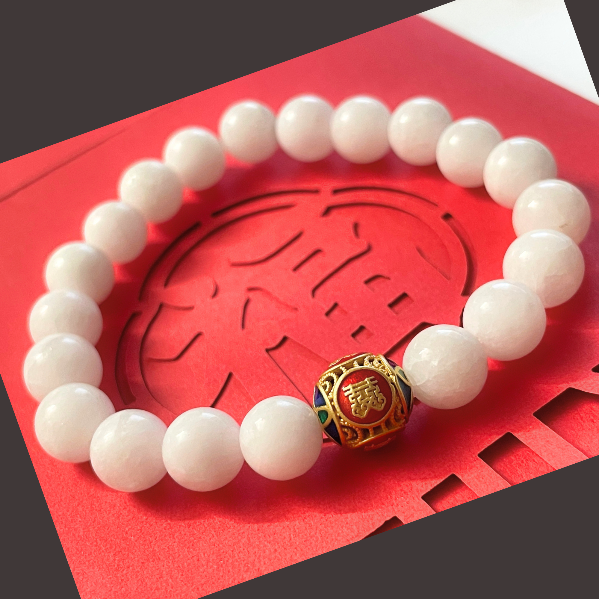 DOUBLE HAPPINESS Bracelet for Love Unique Feng Shui™
