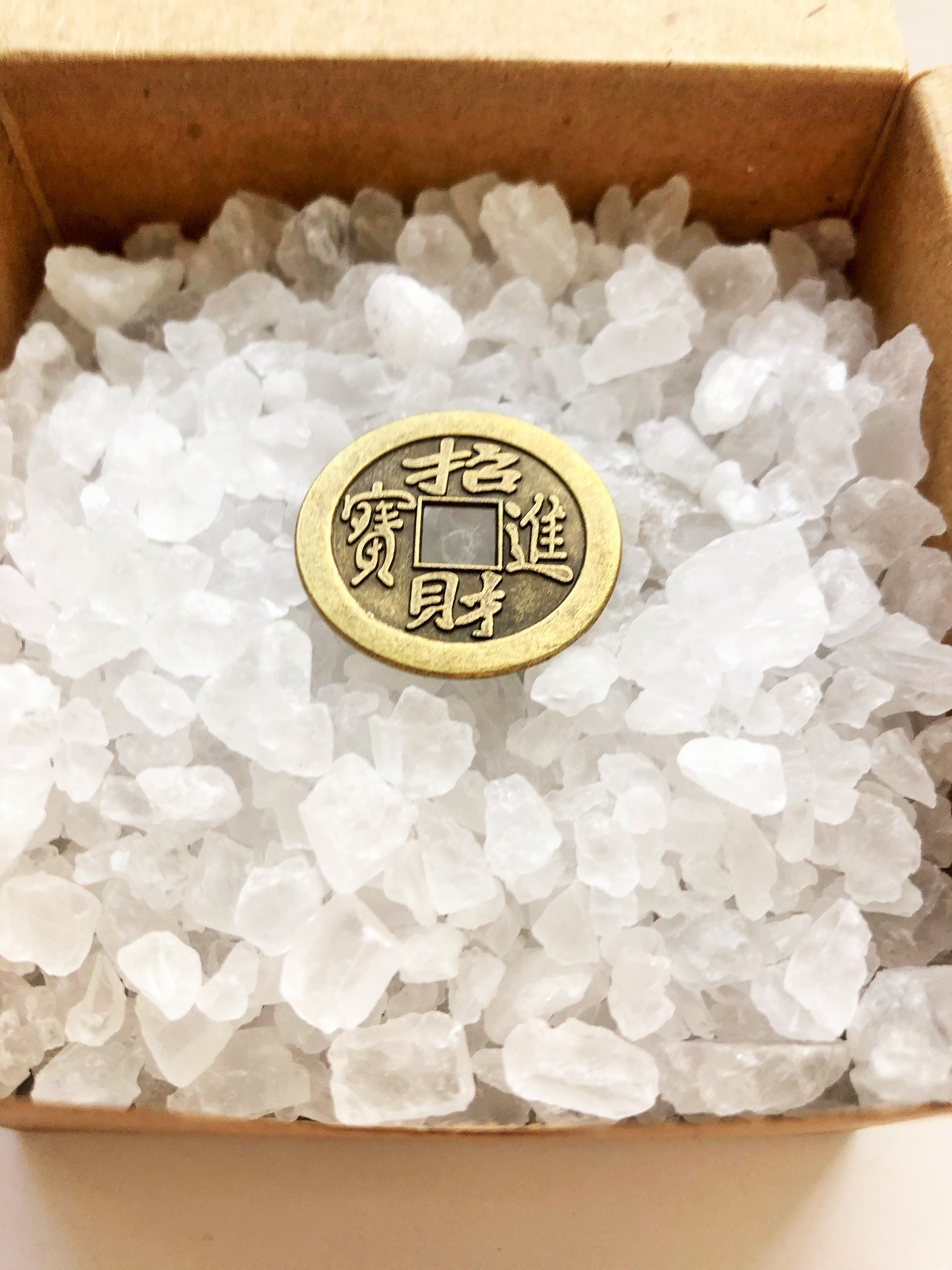Feng Shui Salt Cure for hidden spaces