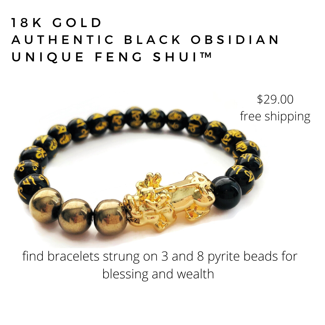 which wrist to wear black obsidian bracelet