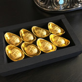 8 Gold Ingots to activate  the wealth sector