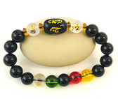 Feng Shui Obsidian Five-Element Wealth Bracelet