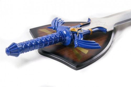 Legend of Zelda Master Sword Replica BOTW blue – Highlander Knives and  Swords
